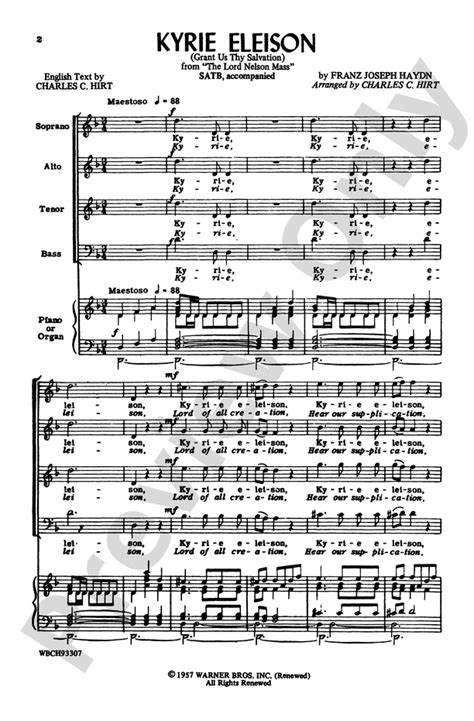 Kyrie Eleison (Grant Us Thy Salvation) (from <I>The Lord Nelson Mass</I>)